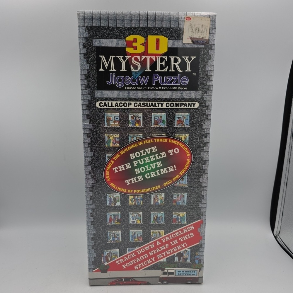 RARE!!! 3D Mystery Jigsaw Puzzle Testimony Tower - 504 Pieces NEW IN SHRINK!!!